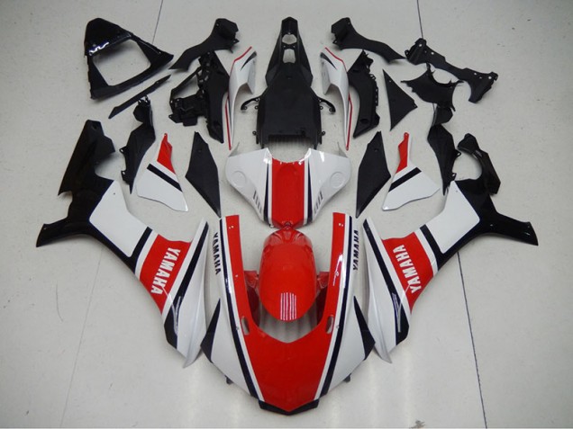 Yamaha R1 2015-2019 Verkleidung - Rot Weiß