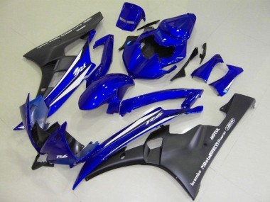 Yamaha R6 2006-2007 Verkleidung - Blau Schwarz