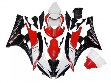 Yamaha R6 2006-2007 Verkleidung - Weiß Rot Schwarz