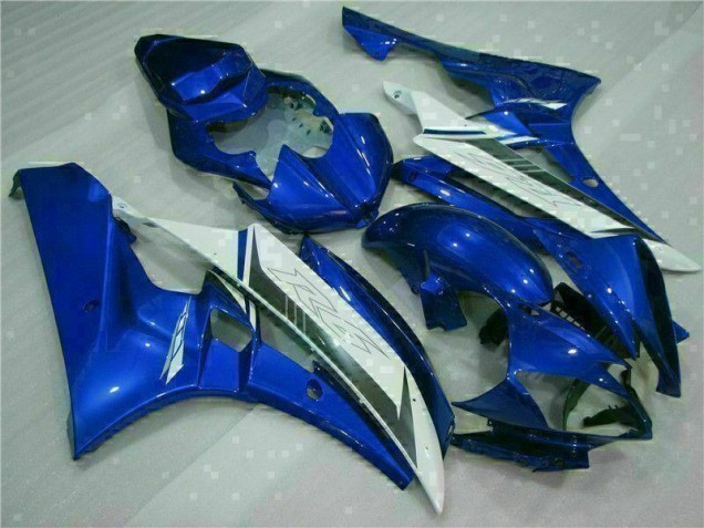 Yamaha R6 2006-2007 Verkleidungen - Blau Weiß